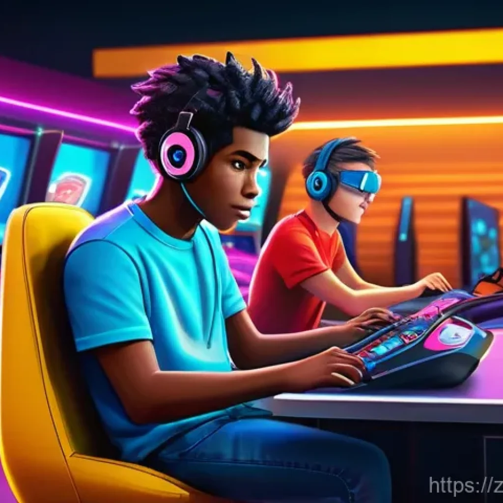 카트라이더 코칭 사례 - **Prompt: Novice Player's Breakthrough Moment**
"A vibrant, expressive digital illustration of a...