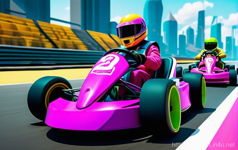 카트라이더 유저 피드백 반영 사례 - **Dynamic High-Speed Drifting**
A highly detailed, cinematic shot of a futuristic racing kart mi... 카트라이더 유저 피드백 반영 사례 - **Dynamic High-Speed Drifting**
A highly detailed, cinematic shot of a futuristic racing kart mi...