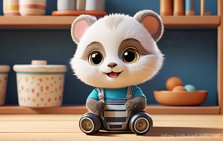 카트라이더 팬아트 작품집 - **Q-Version Cute: Dao and Bazzi's Repair Adventure**
    "A charming Q-version illustration featurin...