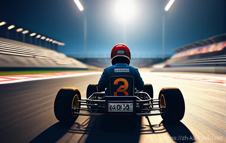 카트라이더 글로벌 출시와 유저 반응 - A young man, wearing a casual hoodie and jeans, sits hunched over a desk, gripping a game controller...