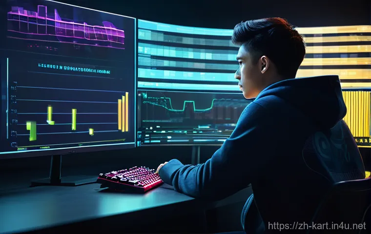 카트라이더 공식 랭킹 트래커 - **Prompt:** A young male gamer (18-25 years old), dressed in a casual yet stylish gaming hoodie and ...