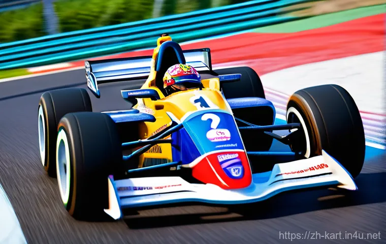 카트라이더 팀플 전략 가이드 - Here are three detailed image generation prompts in English, based on the provided kart racing strat...