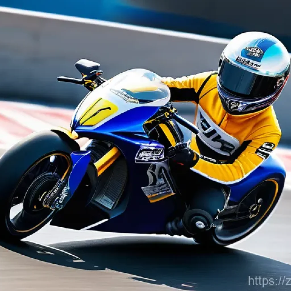 카트라이더 신규 유저를 위한 게임 전략 - A determined female KartRider racer, wearing a vibrant, form-fitting racing suit and a full racing h...