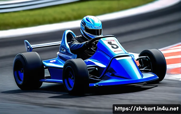 카트라이더 신규 업데이트와 유저 반응 분석 - **Image Prompt 1: The Thunder Overlord in Action**
    "A sleek, futuristic racing kart named 'Thund...