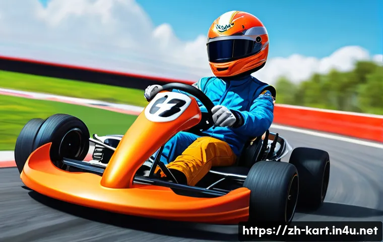 카트라이더 초보 유저와 글로벌 트렌드 - **Prompt 1: KartRider Rookie's Triumph**
    "A vivid, cartoon-style illustration depicting a young,...