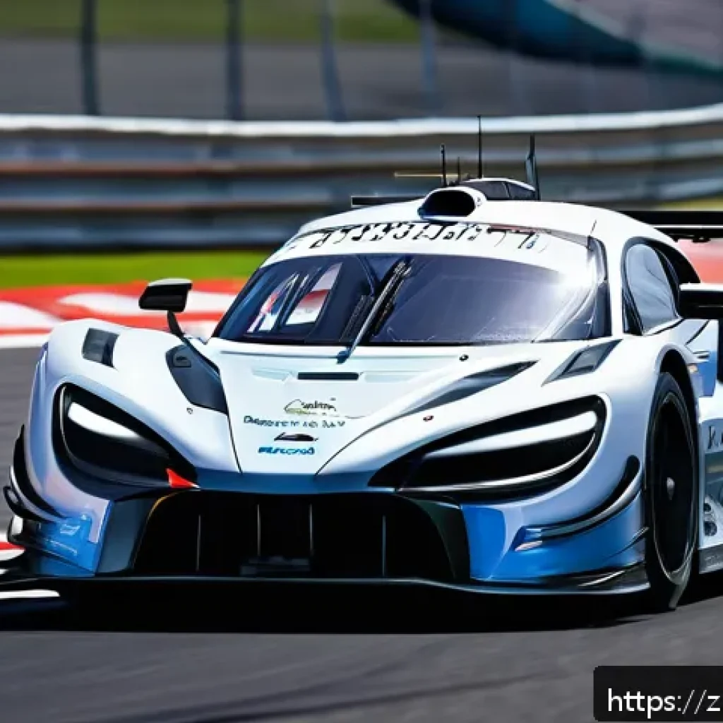 카트라이더 초보 유저와 프로 유저 차이 - A professional race car driver navigating a complex racetrack at high speed, showcasing precise thro...