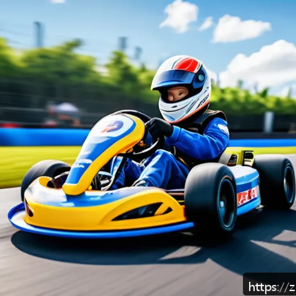 카트라이더 이벤트 아이템 사용법 - A dynamic scene of a competitive kart racing game on a complex track featuring sharp curves and elev...